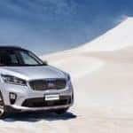 2019 Kia Sorento in the desert