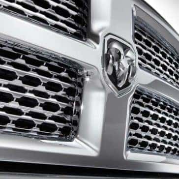 2018 Ram 2500 front grill detail