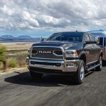 2018 Ram 2500 Limited HEMI towing an airstream trailer