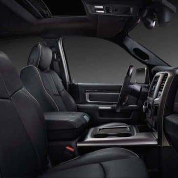 interior cabin of 2018 Ram 2500