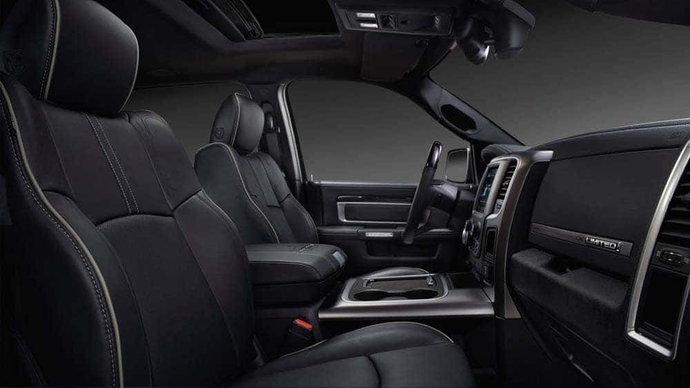 interior cabin of 2018 Ram 2500