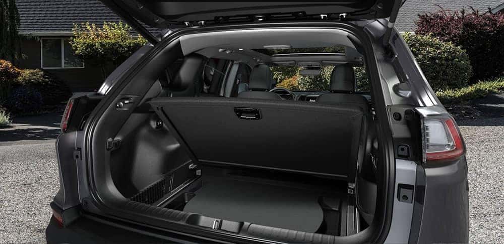 2019 Jeep Cherokee cargo space
