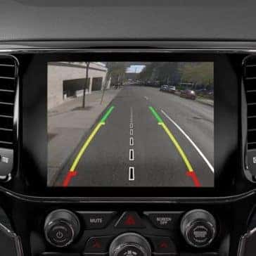 2019 Jeep Grand Cherokee Backup Camera on Display Screen