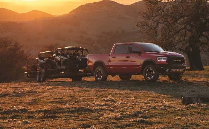RAM 1500 Towing a Trailer