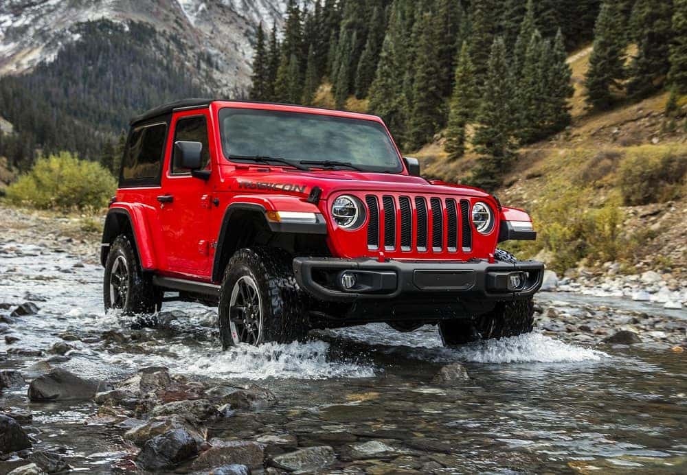 Jeep Wrangler Off-Roading Power