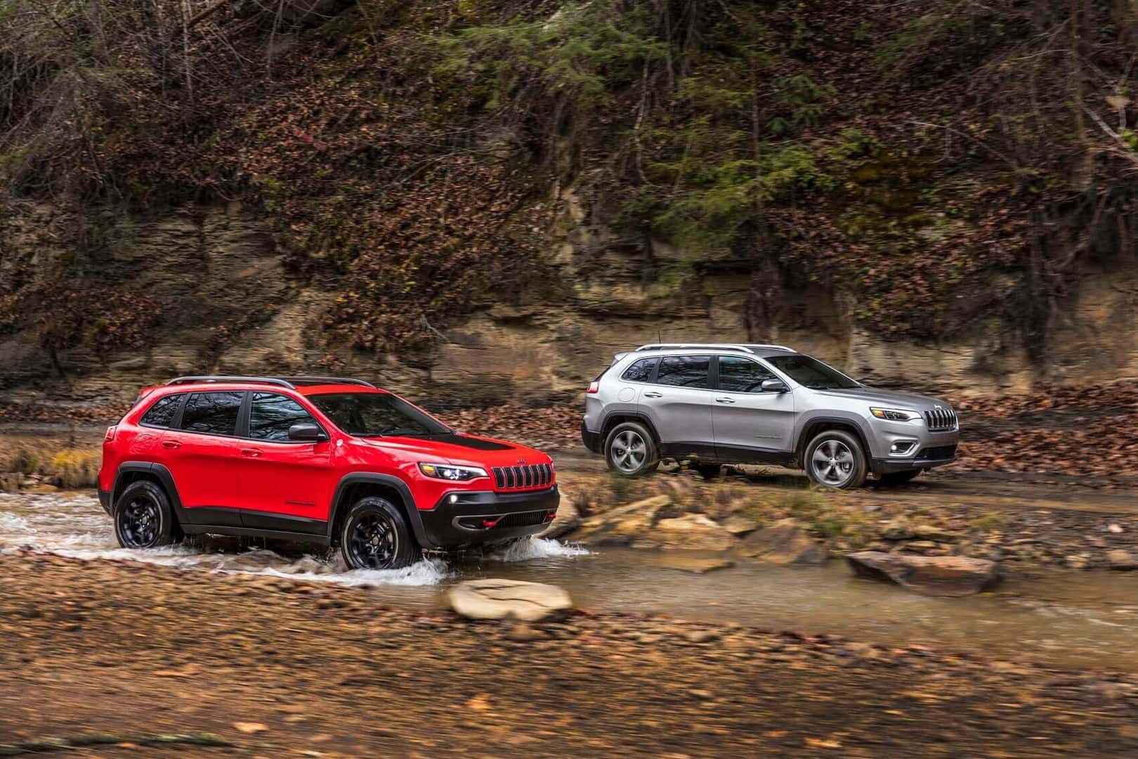 Jeep Cherokee Off-Roading