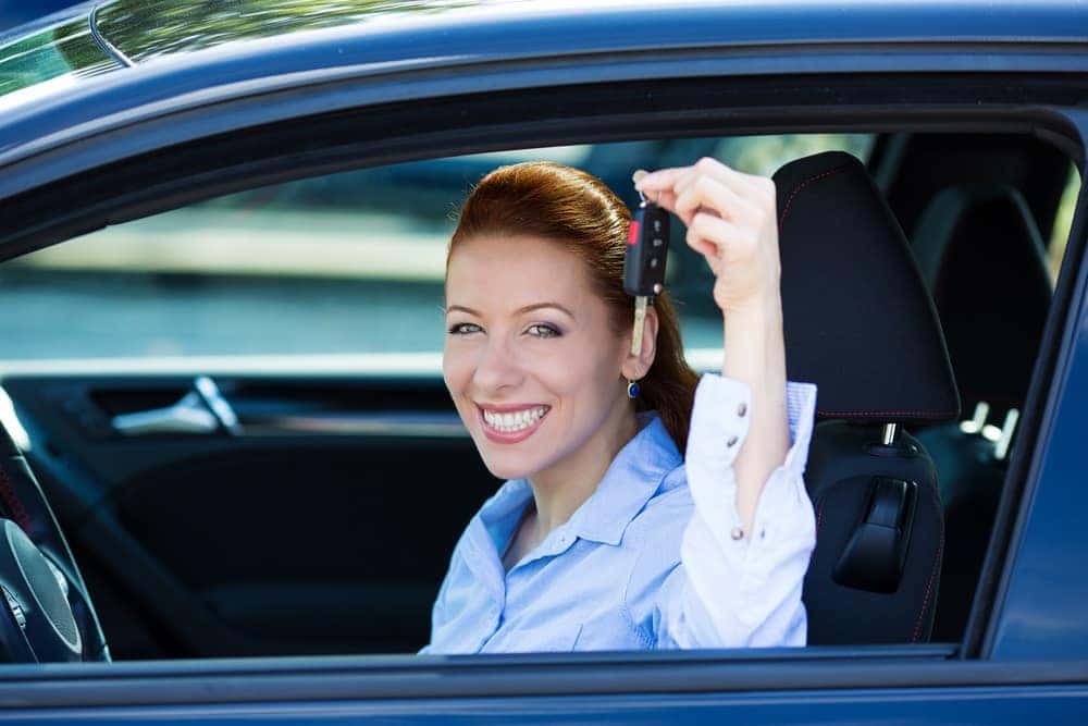 Holding Up Car Keys