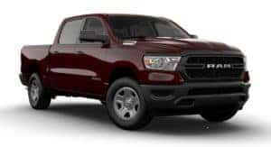 Ram1500 Tradesman Crew Cab Delmonico Red Peal Coat