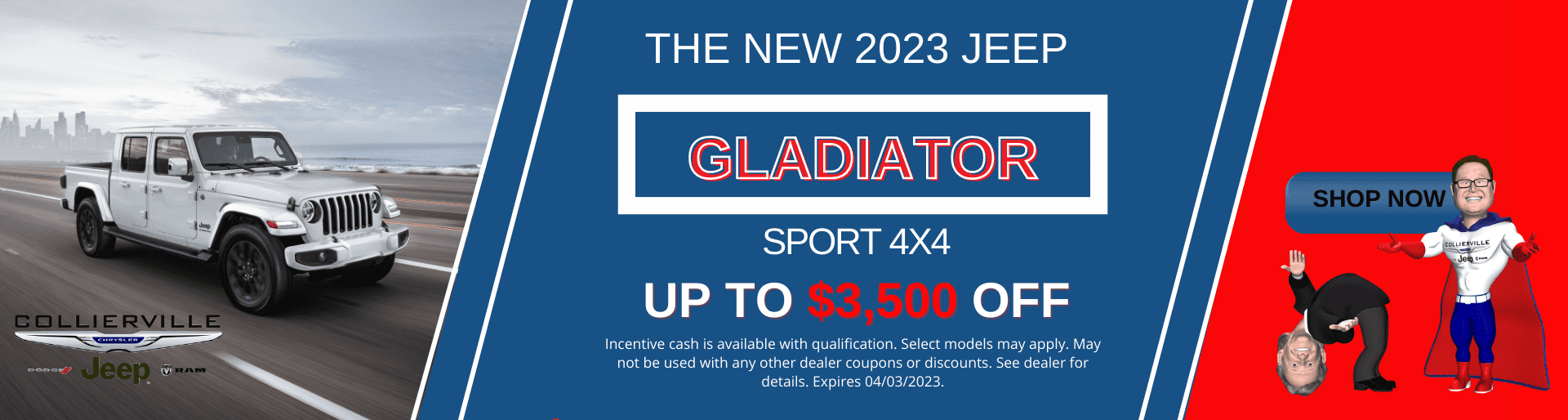 march gladiator