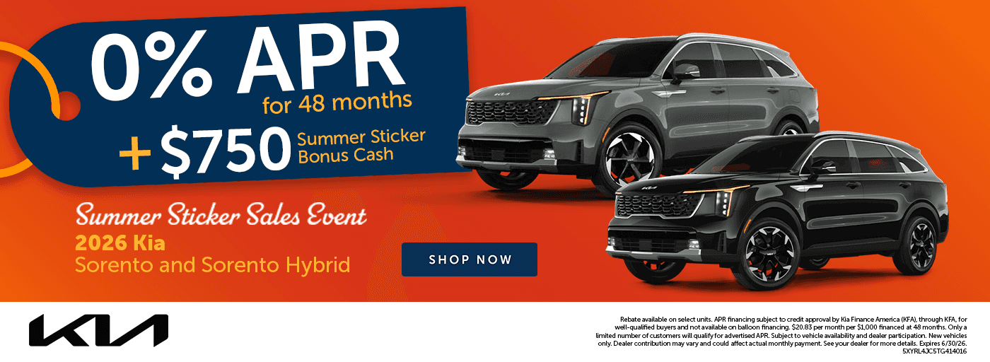 June Sportage and Sportage Hybrid Offer