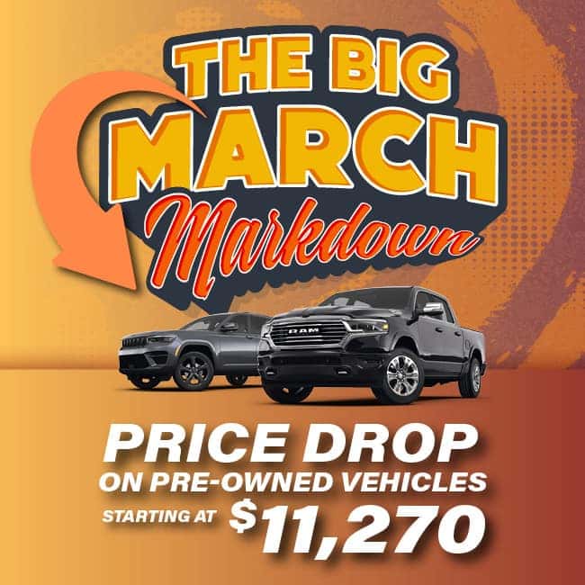 The Big March Markdown