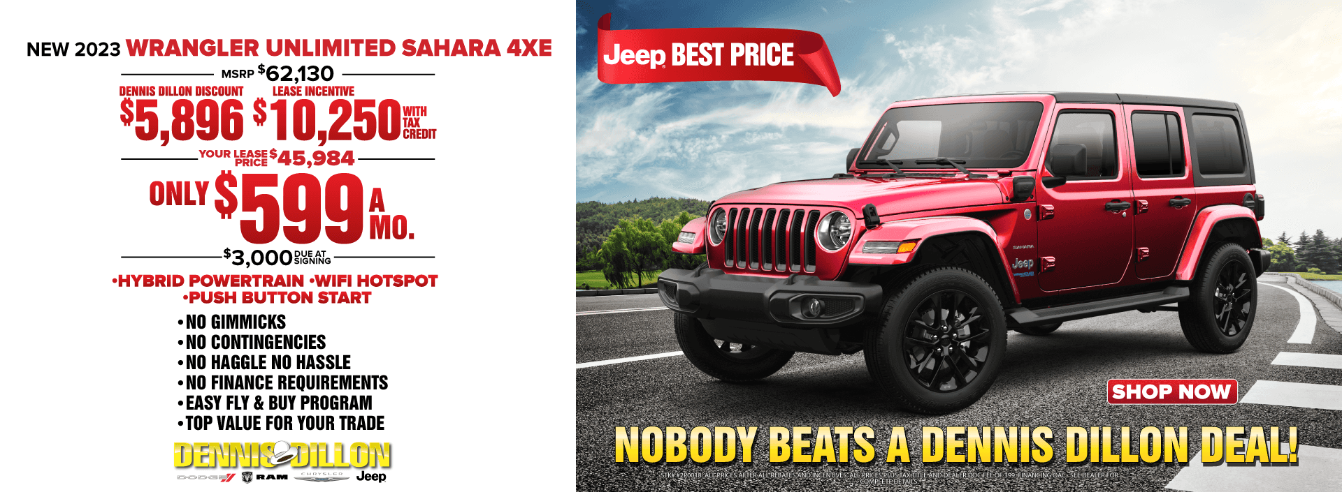 Jeep Sahara 4xE Feb 23 Banner