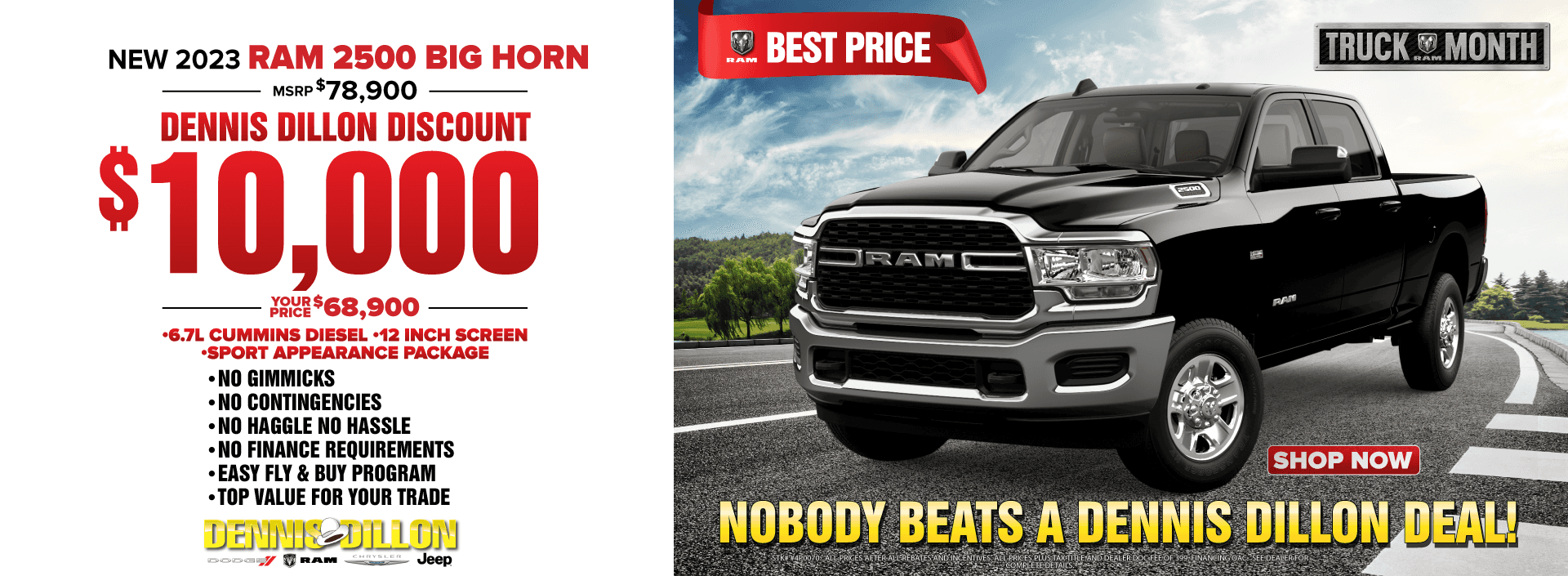 Ram 2500 March Banner
