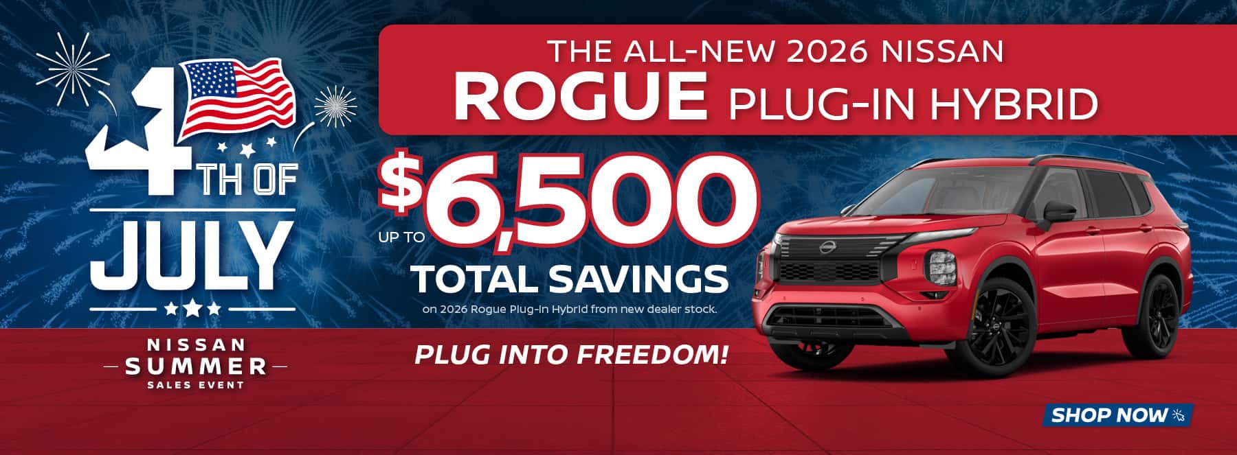 Rogue Plug-in Hybrid Up to $6,500 Total Savings