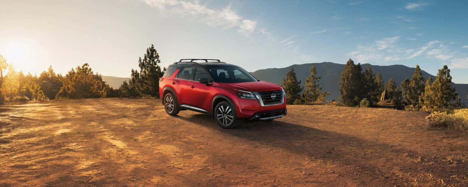 2025 Nissan Pathfinder in Mountains