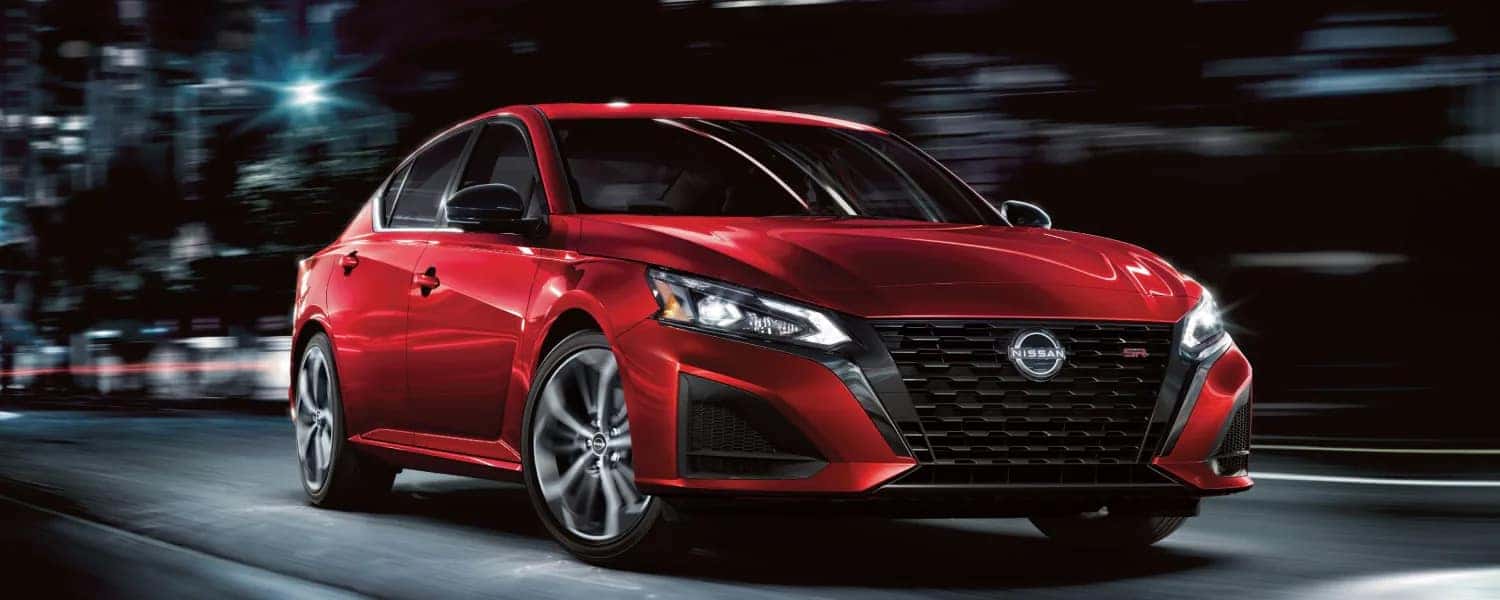2025 Nissan Altima at Night