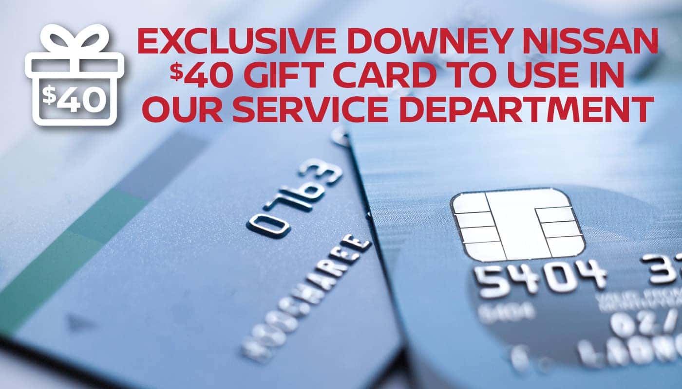 Downey Nissan Gift Card