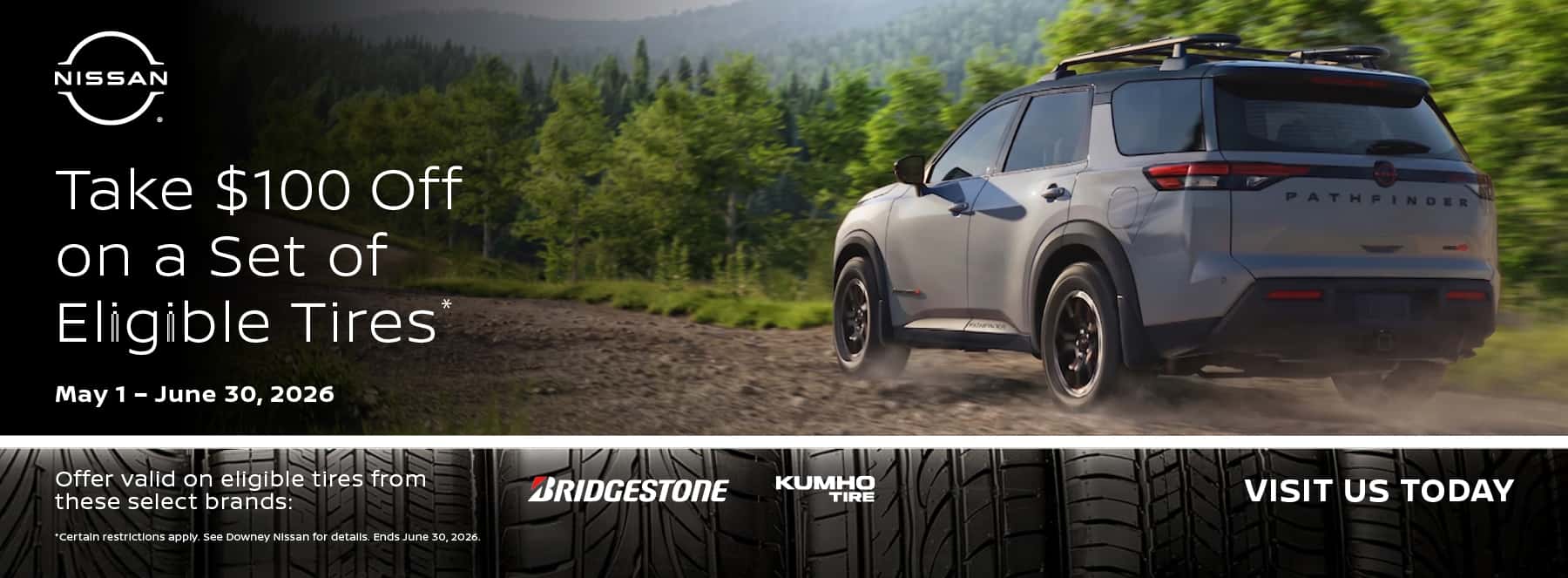Downey Nissan Tire Special