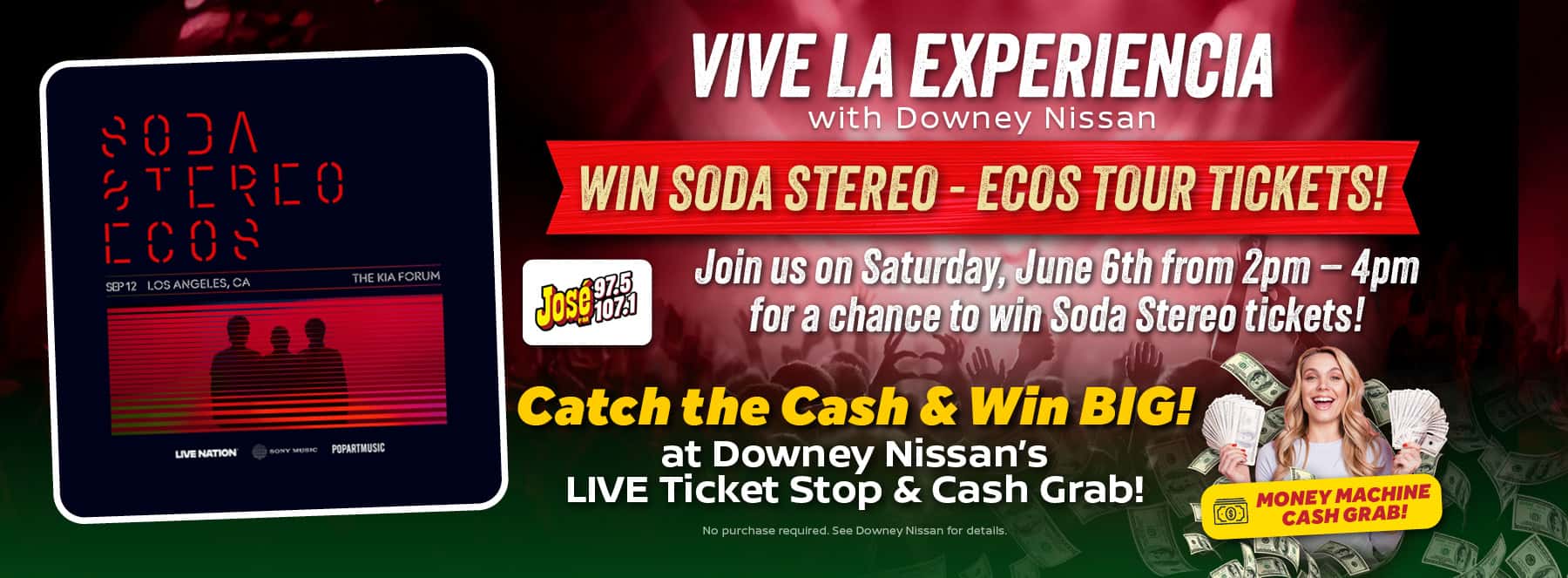 Downey Vive la Experiencia SODA STEREO