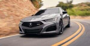 2024 Acura TLX-gallery-exterior-Urban-Gray-Pearl-on-the-road-detail