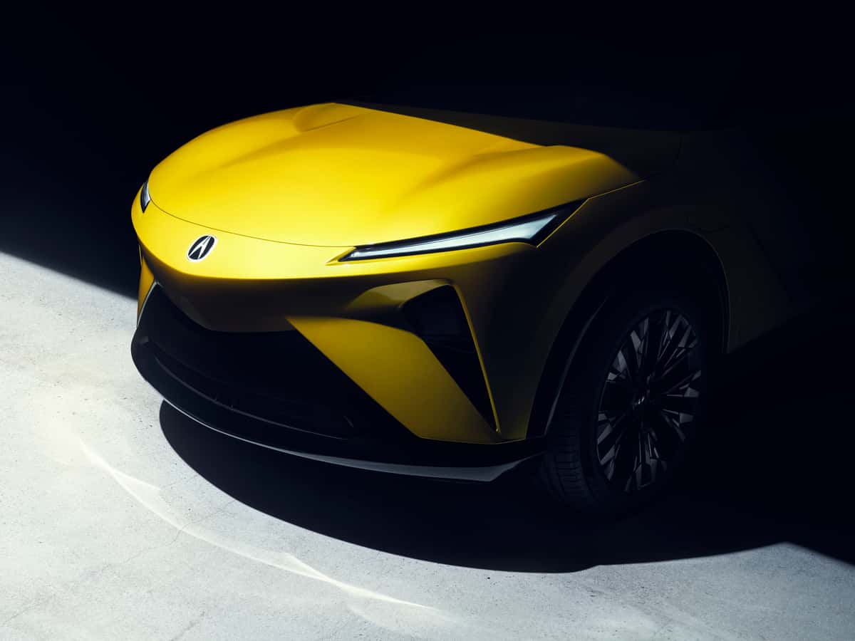 2026 Acura RSX EV SUV Front Close up