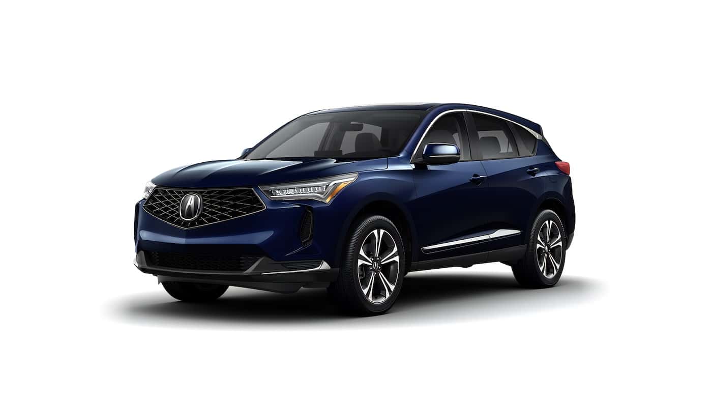 2026 Acura RDX with Technology Package trim level side view against a white background