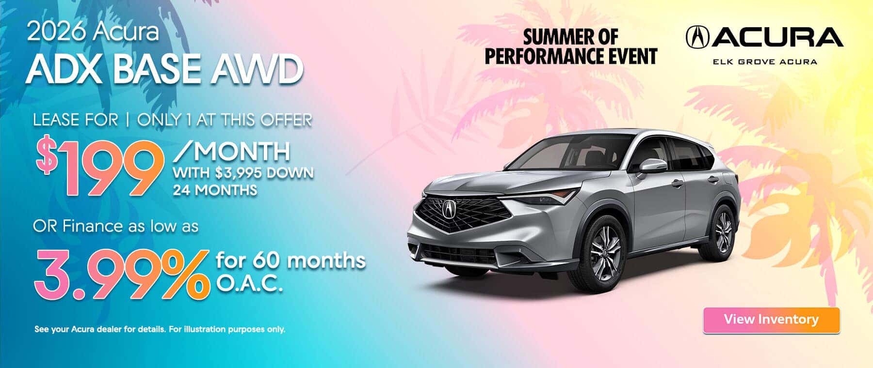2026 acura adx base