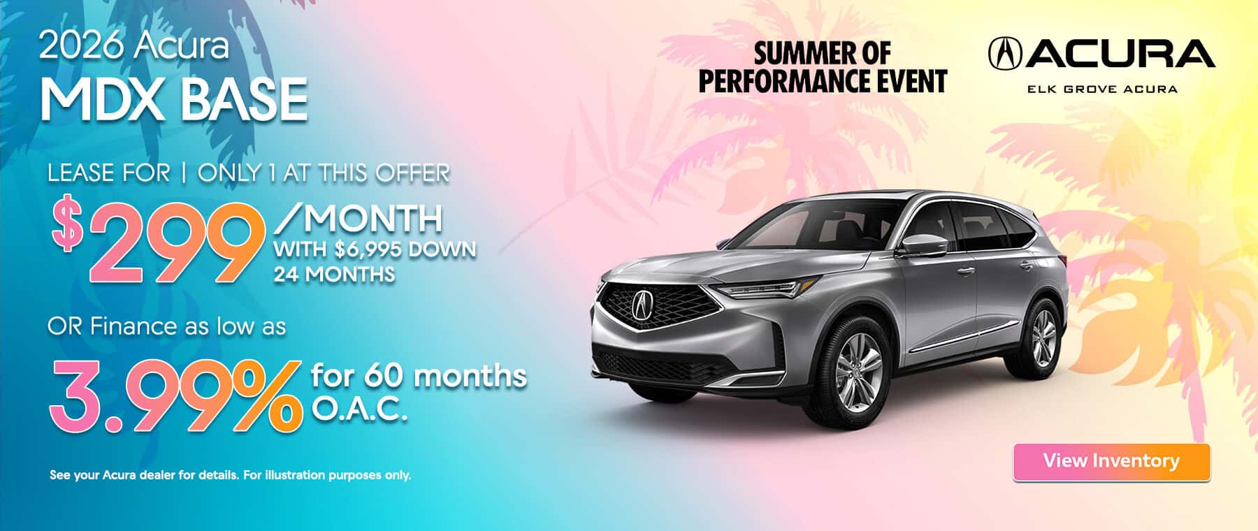 2026 acura mdx base