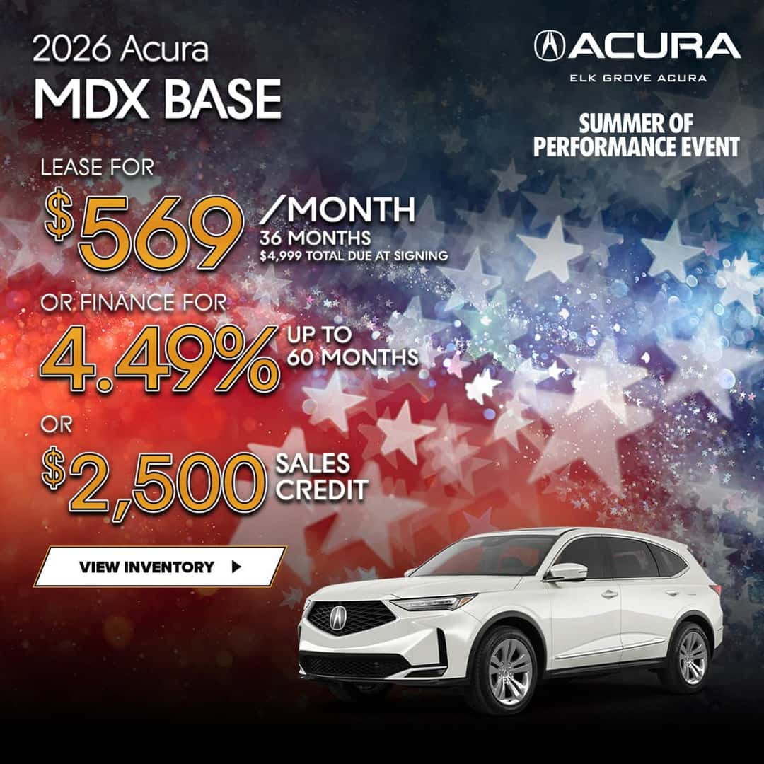 MDX Lease Special