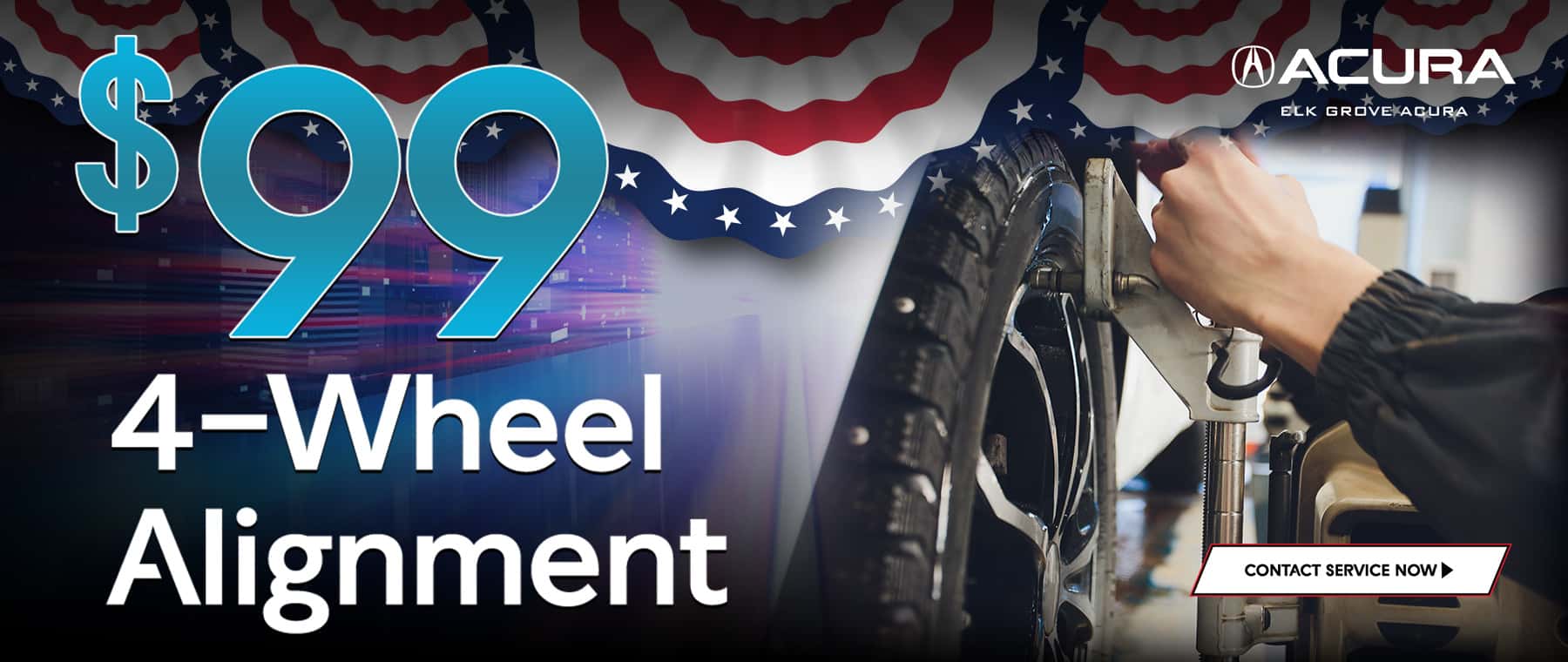 $99 4-Wheel Alignment