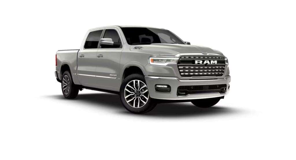 2026 RAM 1500 trim levels Limited on white background