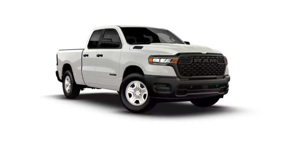 2026 RAM 1500 trim levels Tradesman on white background