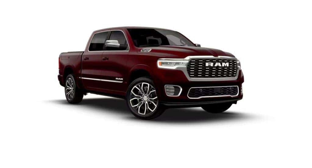 2026 RAM 1500 trim levels Tungsten on white background