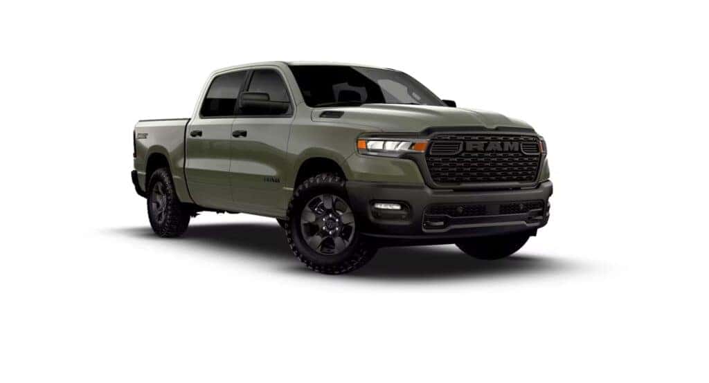 2026 RAM 1500 trim levels Warlock on white background