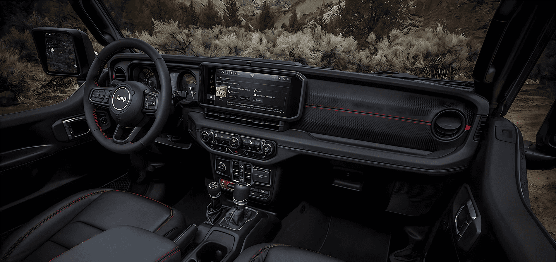 2026 Jeep Wrangler interior view