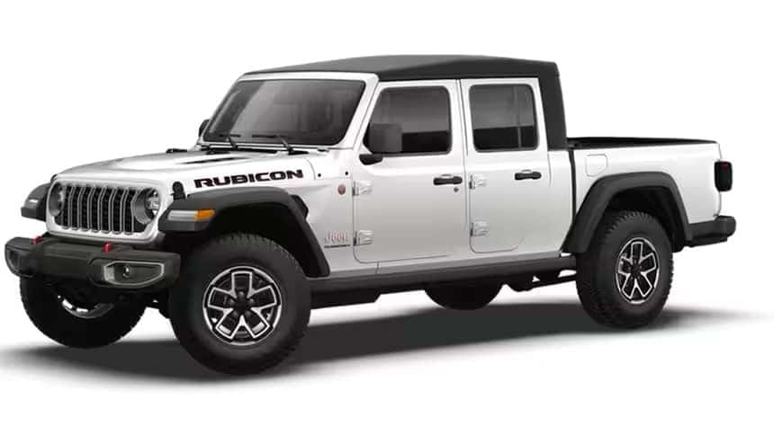 Rubicon 2026 Jeep Gladiator Trim Level Cutout