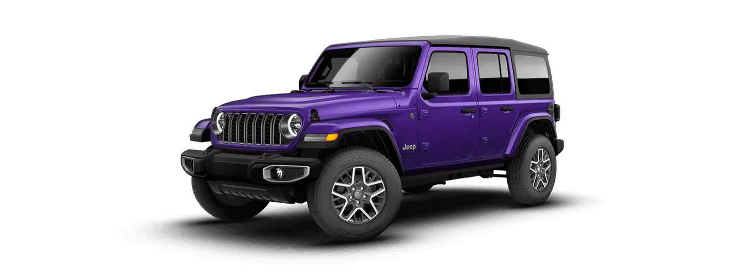 Sahara 2026 Jeep Wrangler Trims Levels Cutout