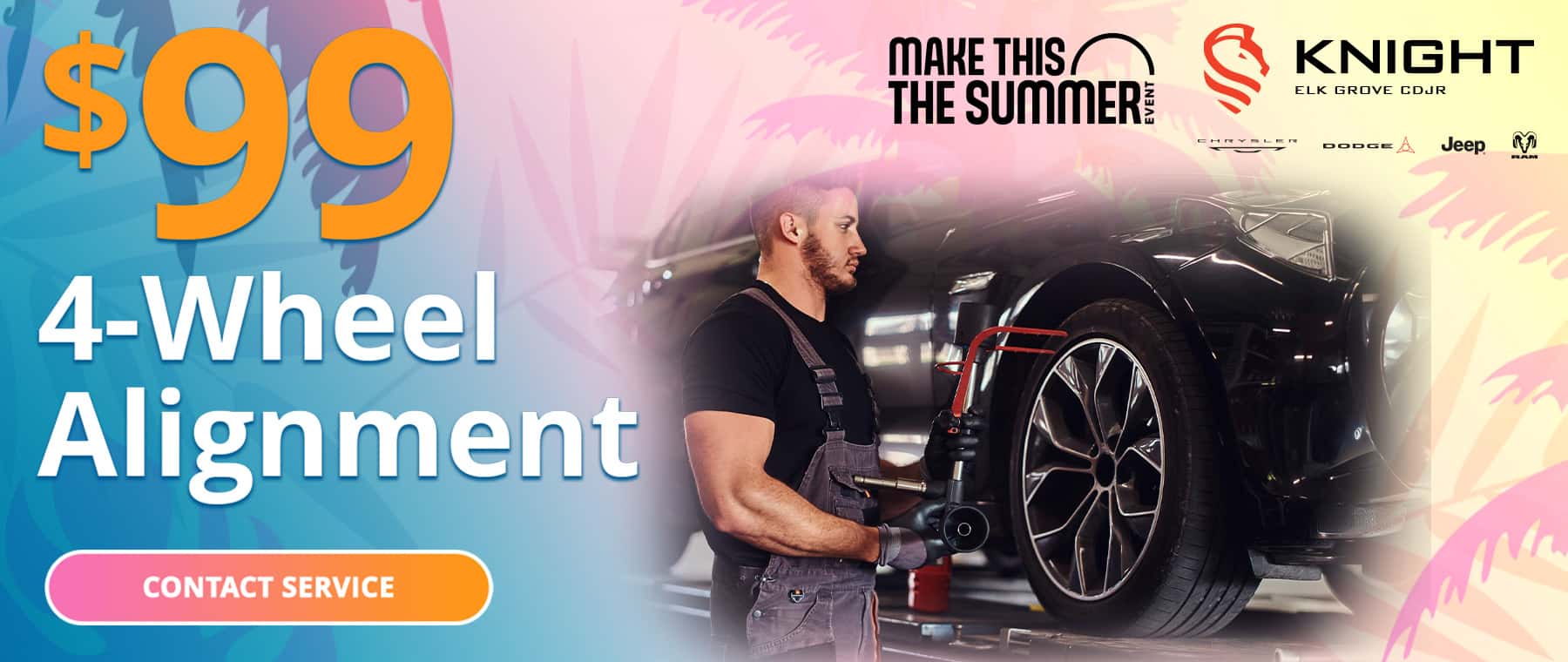 Service Special | $99 4-Wheel Alignment