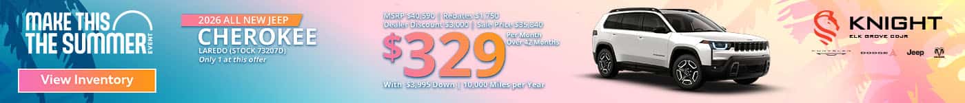2026 ALL NEW CHEROKEE LAREDO
