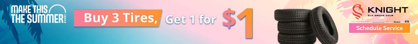 Service Special | Buy 3 Tires, Get 1 for $1