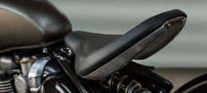 Triumph motorcycle seat