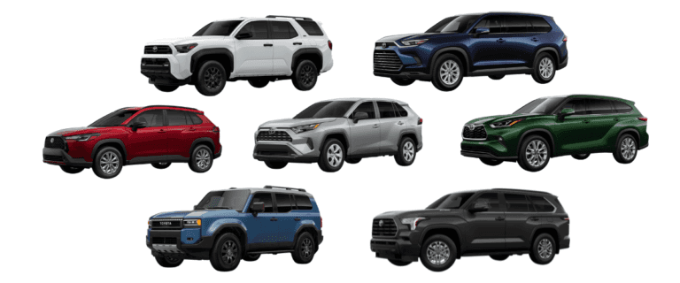 New 2025 Toyota SUV Size Guide | Florence Toyota