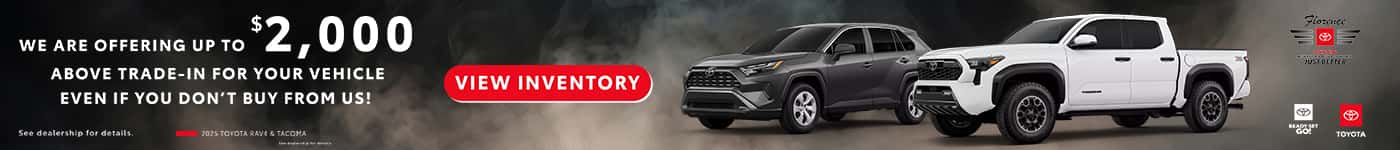 Florence-Toyota—Mar-25—Trade-In-Offer—Desktop-SRP_VDP—1400×150