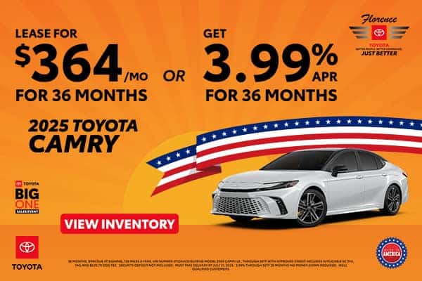 New Toyota Specials & Lease Deals in Florence, SC | Florence Toyota