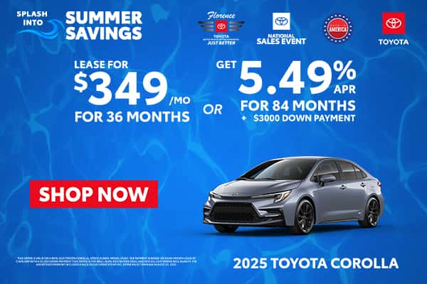 New Toyota Corolla Special