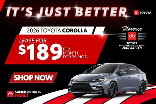 New Toyota Corolla Special Offer