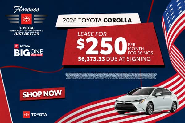 New Toyota Corolla Special Offer