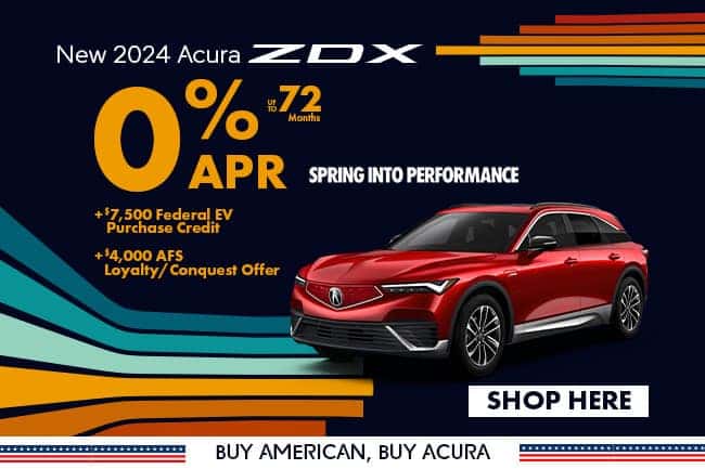 New 2024 Acura ZDX A-SPEC AWD