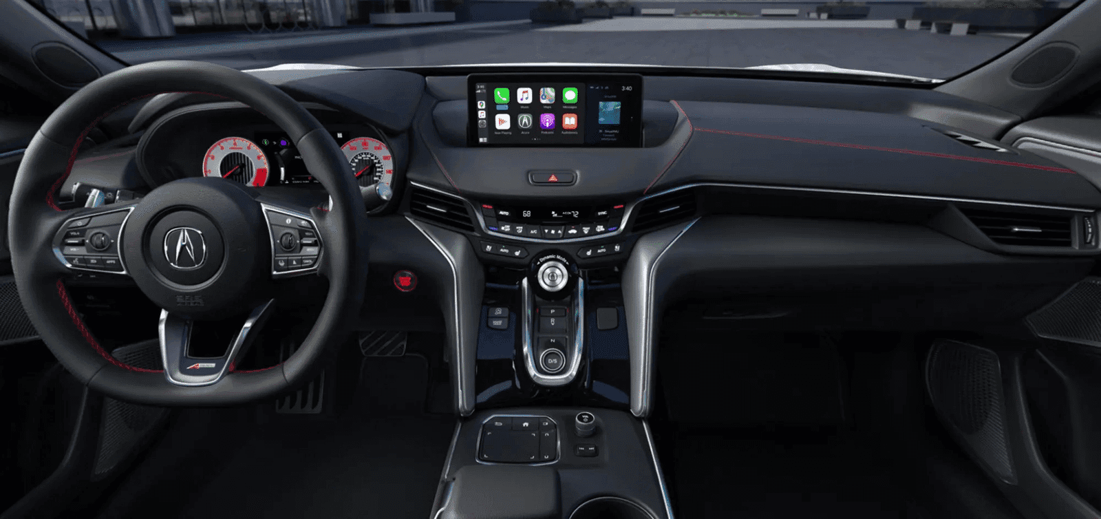 2025 Acura TLX interior showcasing its spaciousness and modern design.