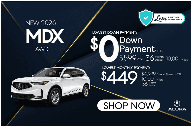 2026 Acura MDX AWD